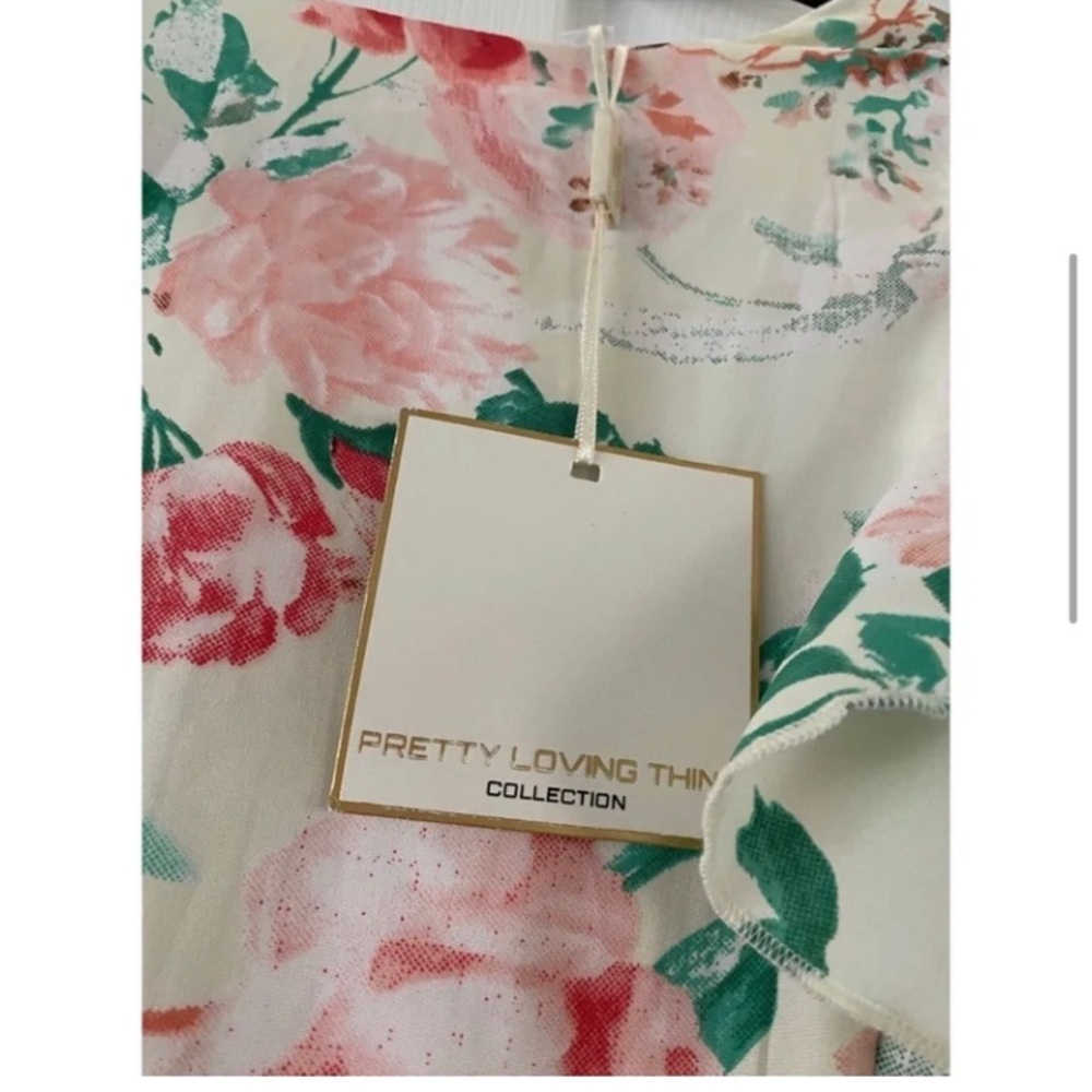 Floral Cut Out Dress - Picture 7 of 11
